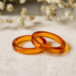 Pomarańczowe obrączki