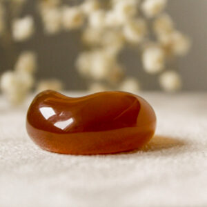 Brązowy pierścionek jesienny