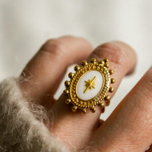 Pierścionek gwiazda mleczna